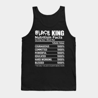 Black King Nutrition Tank Top